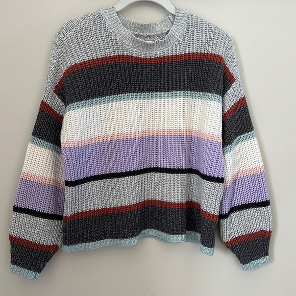 American Eagle Striped Sweater | S - Picture 1 of 5